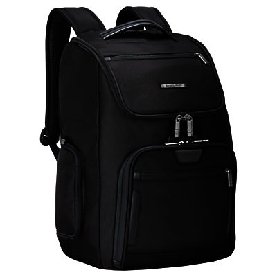 Briggs & Riley Large U-Zip Backpack, Black
